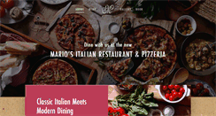 Desktop Screenshot of mariosrestaurant.com.au
